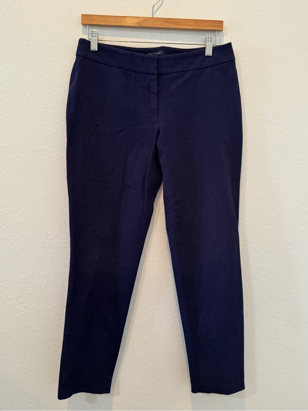 Tommy Hilfiger Straight Leg Pants in Blue Size 4